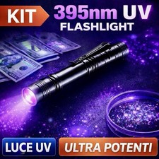 MINI TORCIA LED UV TATTICA