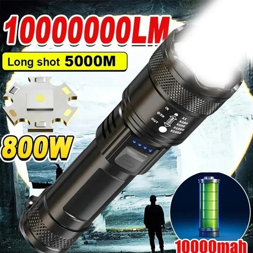 Torcia led ricaricabile - led,