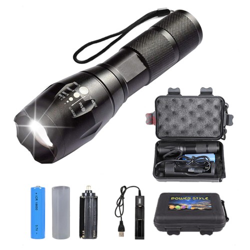 Torcia led militare tattica - torcia,