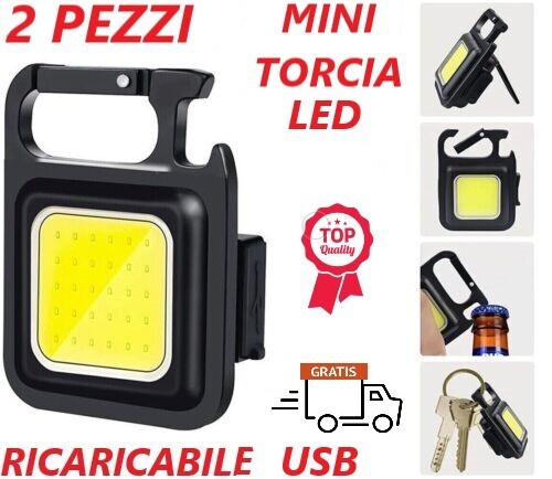 Mini torcia led potente - mini,