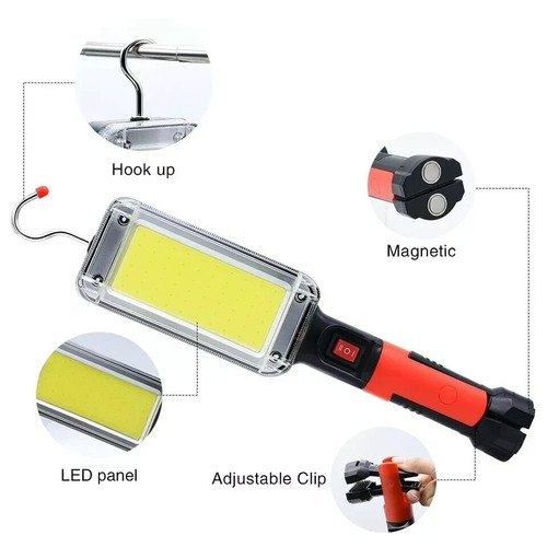 Torcia potente lavoro led - torcia,