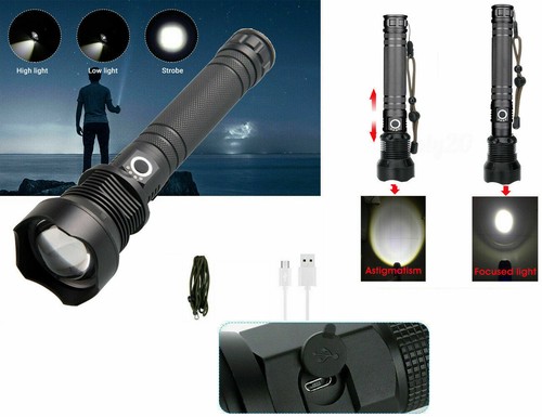 Torcia led ricaricabile - led,