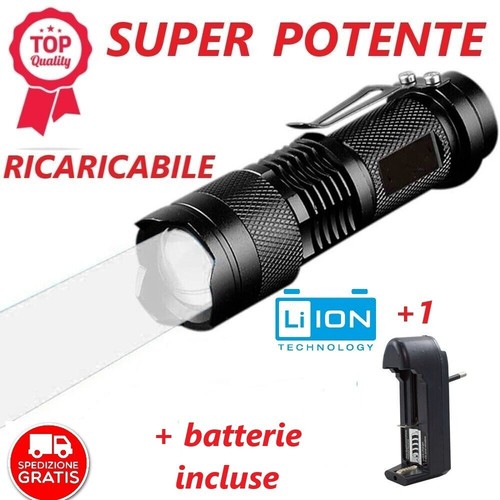 Potente mini torcia led cree - potente,