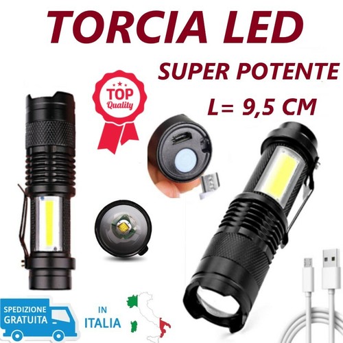 Potente mini torcia led - potente,